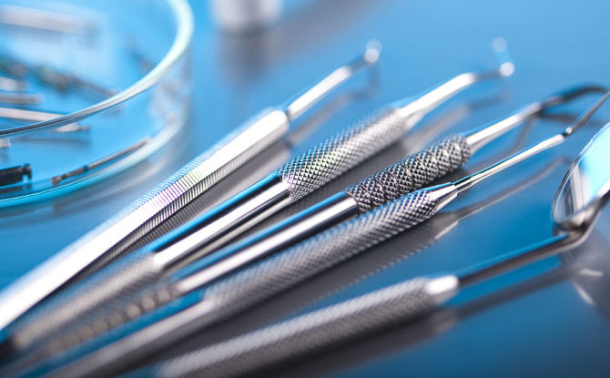Varieties and purpose of dental instruments