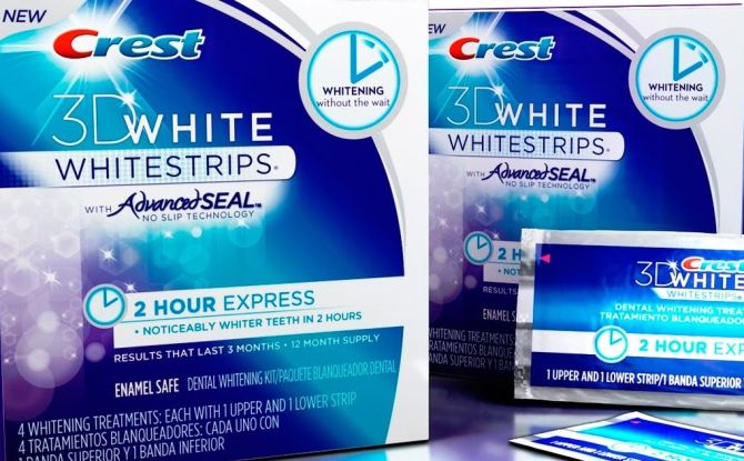 Crest 3D White Whitestrips شرائط تبييض الأسنان: الأصناف ، قواعد الاستخدام ، التكلفة