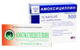 Antibioticum Amoxicilline