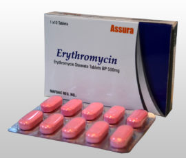 Eritromicina antibiótica