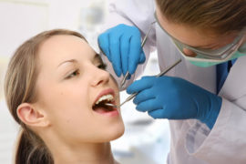 Treatment of swollen gums in dentistry