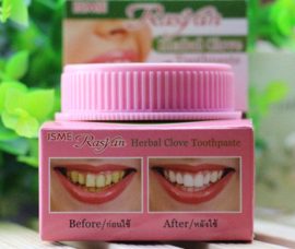 Tailando dantų pasta su žolelių gvazdikėlių dantų pasta