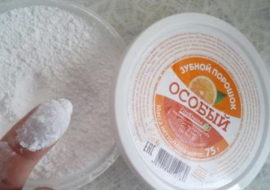 Special tooth powder from PHYTOcosmetic