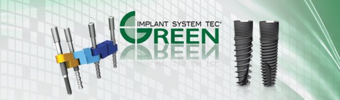 Zelený implantát