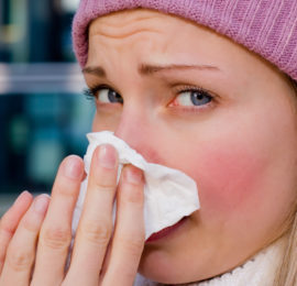 Izgaranje jezika zbog prehlade